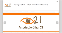 Desktop Screenshot of olhar21.com